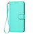 Samsung Galaxy A36 5G YX0070 Carbon Fiber Buckle Leather Phone Case with Lanyard - Light Blue