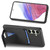 Samsung Galaxy A36 Carbon Fiber Card Bag Fold Stand Phone Case - Black Samsung Galaxy A36 Carbon Fiber Card Bag Fold Stand Phone Case - Black