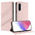 Samsung Galaxy A36 Embossed Multi-functional Wallet Retro Leather Phone Case - Pink