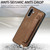 Samsung Galaxy A36 Retro Wristband Holder Leather Back Phone Case - Green