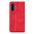 Samsung Galaxy A36 Retro-skin Magnetic Suction Leather Phone Case - Red