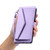 Samsung Galaxy A36 Wallet Multi-card Slot Leather Phone Case with Lanyard - Purple