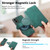 Moto G 5G 2024 CaseNeo MagSafe RFID Anti-theft Retro Leather Phone Case - Green