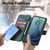 Moto G 5G 2024 CaseNeo MagSafe RFID Anti-theft Retro Leather Phone Case - Green