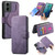 Moto G 5G 2024 CaseNeo MagSafe RFID Anti-theft Retro Leather Phone Case - Purple