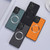 Moto G 5G 2024 CD Magsafe Magnetic Cloth Texture Phone Case - Light Green