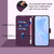 Moto G 5G 2024 Global Skin Feel Solid Color Leather Phone Case with Lanyard - Violet