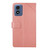 Moto G 5G 2024 HT01 Y-shaped Pattern Flip Leather Phone Case - Pink