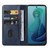 Moto G 5G 2024 Magnetic Closure Leather Phone Case - Blue