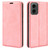 Moto G 5G 2024 Retro-skin Magnetic Suction Leather Phone Case - Pink