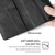 Moto G 5G 2024 Skin Feel Crocodile Magnetic Clasp Leather Phone Case - Black