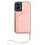 Moto G 5G 2024 Skin Feel Four Card Slots Phone Case with Wrist Strap - Pink