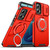 Moto G 5G 2024 Sliding Camshield Ring Holder Phone Case - Red