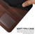 Moto G 5G 2024 Stitching Calf Texture Buckle Leather Phone Case - Brown