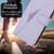 Moto G 5G 2024 Triangle Pattern Buckle Clasp Leather Phone Case - Light Purple