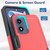 Moto G Play 2024 2 in 1 PC + TPU Phone Case - Red