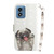 Moto G Play 2024 3D Colored Flip Leather Phone Case - Pug