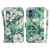 Moto G Play 2024 3D Colored Flip Leather Phone Case - Watercolor Flower