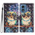 Moto G Play 2024 3D Pattern Leather Phone Case - Big-eyed owl