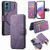 Moto G Play 2024 CaseNeo MagSafe RFID Anti-theft Retro Leather Phone Case - Purple