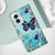 Moto G Play 2024 Colored Drawing Pattern Plain Weave Leather Phone Case - Caring Butterfly