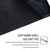 Moto G Play 2024 Cow Texture Magnetic Leather Phone Case - Black