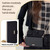 Moto G Play 2024 Crossbody Chain Leather Phone Case - Black