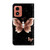 Moto G Play 2024 Crystal 3D Shockproof Protective Leather Phone Case - Pink Diamond Butterfly