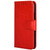 Moto G Play 2024 Crystal Texture Leather Phone Case - Red