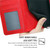 Moto G Play 2024 Crystal Texture Leather Phone Case - Red