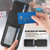 Moto G Play 2024 CX01 Detachable Magsafe Magnetic Card Bag Phone Case - Black Moto G Play 2024 CX01 Detachable Magsafe Magnetic Card Bag Phone Case - Black