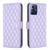Moto G Play 2024 Diamond Lattice Wallet Flip Leather Phone Case - Purple Moto G Play 2024 Diamond Lattice Wallet Flip Leather Phone Case - Purple