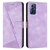 Moto G Play 2024 Dream Triangle Leather Phone Case with Lanyard - Purple