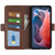 Moto G Play 2024 Dual-side Magnetic Buckle Horizontal Flip Leather Phone Case - Brown Moto G Play 2024 Dual-side Magnetic Buckle Horizontal Flip Leather Phone Case - Brown