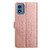 Moto G Play 2024 Flower Embossed Leather Phone Case - Rose Gold Moto G Play 2024 Flower Embossed Leather Phone Case - Rose Gold