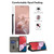 Moto G Play 2024 Fresh Painted Leather Phone Case - Ceramic Flowers