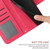Moto G Play 2024 HT04 Skin Feel Sun Flower Embossed Flip Leather Phone Case with Lanyard - Rose Red