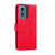Moto G Play 2024 Lace Flower Embossing Flip Leather Phone Case - Red