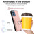 Moto G Play 2024 R20 Crossbody Rope Ring Card Holder Phone Case - Pink