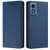 Moto G Play 2024 RC01 Dual-Folded Magnetic Suction RFID Leather Phone Case - Dark Blue Moto G Play 2024 RC01 Dual-Folded Magnetic Suction RFID Leather Phone Case - Dark Blue