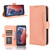 Moto G Play 2024 Skin Feel Calf Texture Card Slots Leather Phone Case - Pink