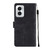 Moto G Play 2024 Skin Feel Embossed Leather Phone Case - Black