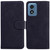 Moto G Play 2024 Skin Feel Pure Color Flip Leather Phone Case - Black