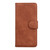 Moto G Play 2024 Skin Feel Pure Color Flip Leather Phone Case - Brown