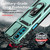 Moto G Play 2024 Sliding Camshield Holder Phone Case - Dark Green