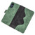 Moto G Play 2024 Stitching Horizontal Flip Leather Phone Case - Green