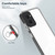 Moto G Power 5G 2024 3 in 1 Clear TPU Color PC Frame Phone Case - Black