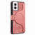 Moto G Power 5G 2024 CaseNeo MagSafe RFID Anti-theft Retro Leather Phone Case - Pink