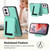 Moto G Power 5G 2024 CX01 Detachable Magsafe Magnetic Card Bag Phone Case - Mint Green