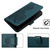 Moto G Power 5G 2024 Datura Flower Embossed Flip Leather Phone Case - Dark Green
